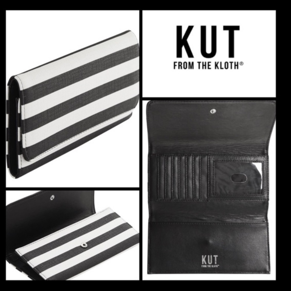 Kut from the Kloth Slim Striped Wallet